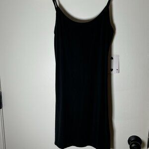 Splendid Layers Black Cami Dress